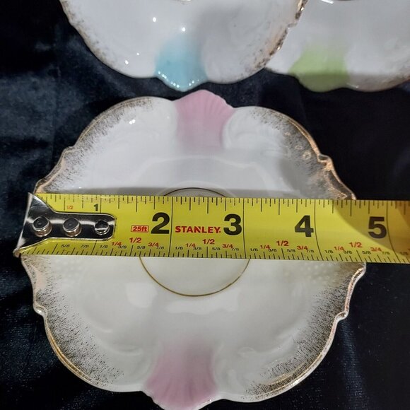 Demitasse Vintage Fancy Espresso Cup Saucer (5) Holds 3oz Liquid - Picture 5 of 11